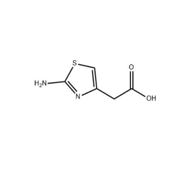 2-aminothazol-4-acético ácido (29676-71-9) C5H6N2O2S