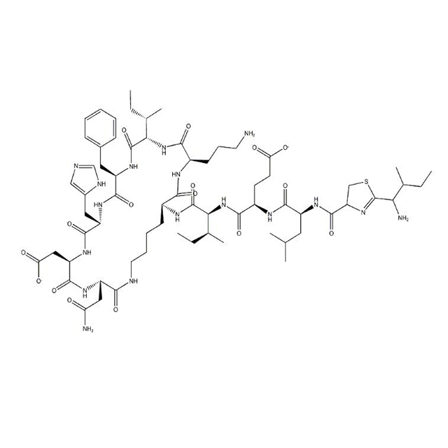Bacitracina de zinc (1405-89-6) C66H101N17O16SZN
