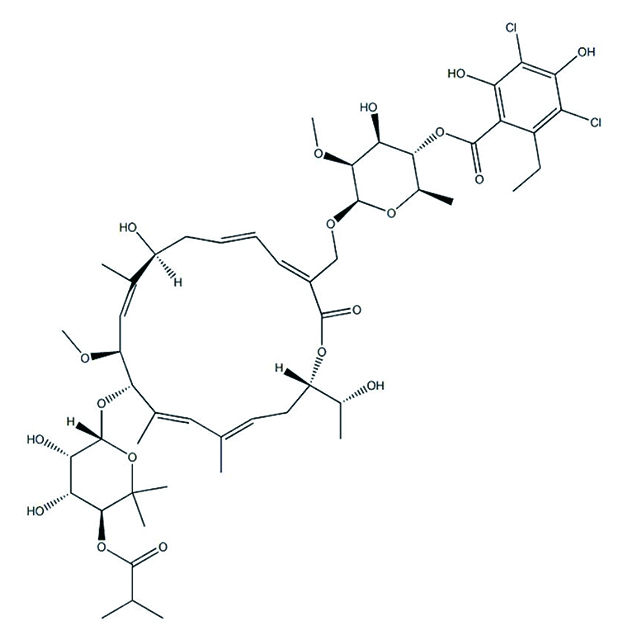 Fidaxomicina (873857-62-6) C52H74Cl2O18